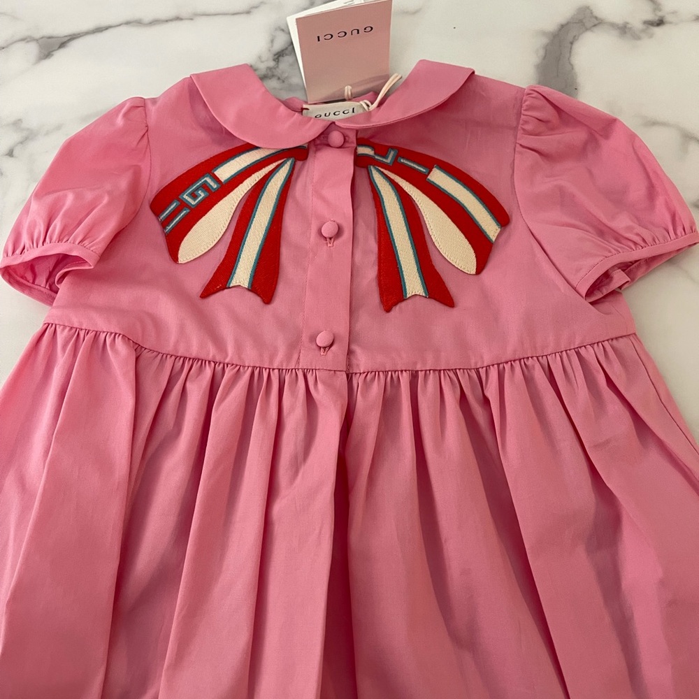 Gucci pink dress